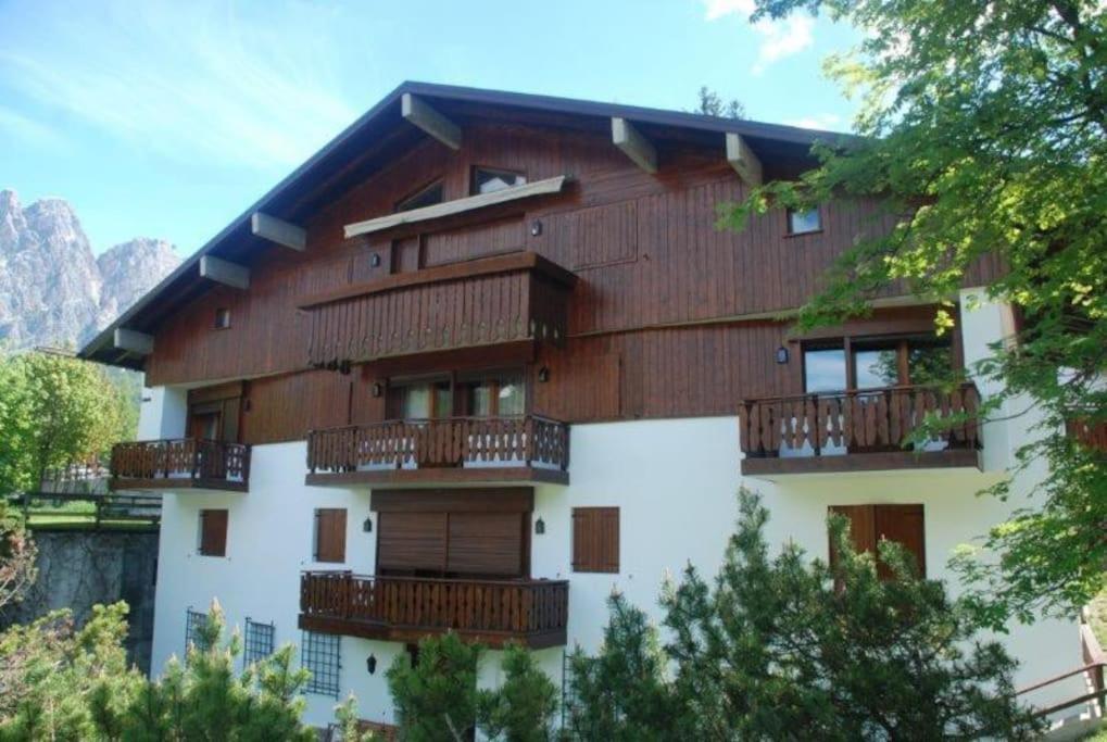 Luxury Panoramic 3Br Apt 2Min To Centre 5Min To Lifts Cortina dʼAmpezzo Kültér fotó
